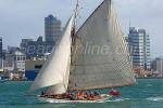 ID 6410 RAWHITI (A2) a Bermudan cutter built in 1905. She is seen her enjoying the breeze during the 169th Auckland Anniversary Day Regatta. 